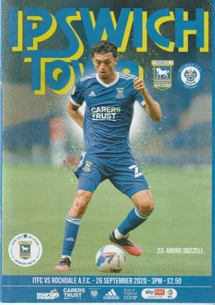 Ipswich Town v Rochdale 26-Sep-2020