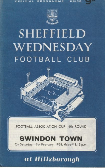 Sheffield Wednesday v Swindon Town 17-Feb-1968
