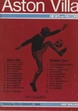 Swindon Town v Aston Villa 23-Aug-1969