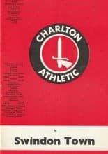 Charlton Athletic v Swindon Town 27-Dec-1969