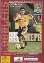 Northampton Town v Swindon Town 02-Dec-2000