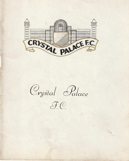 Crystal Palace v Swindon Town 02-Sep-1964