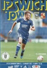 Ipswich Town v Swindon Town   09-Jan-2021