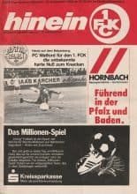 1FC Kaiserslautern v Watford 14-Sep-1983