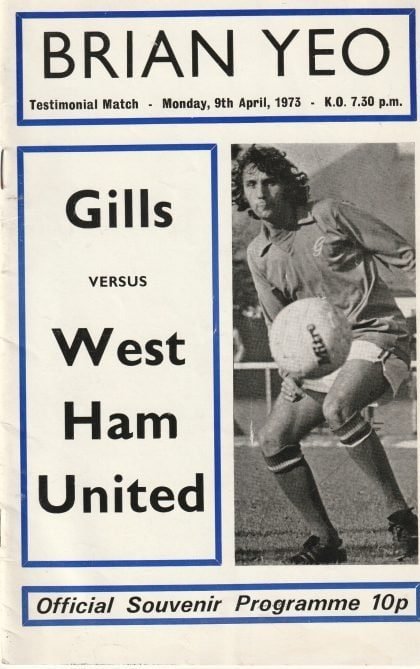 Gillingham v West Ham United 09-Apr-1973
