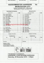 Kidderminster Harriers v Worcester City 16-Nov-2010