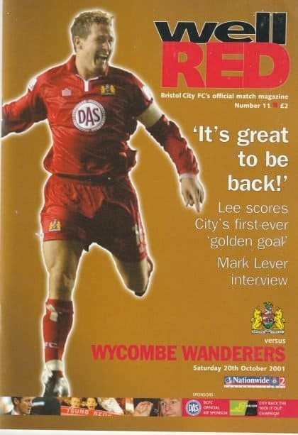Bristol City v Wycombe Wanderers  20-Oct-2001