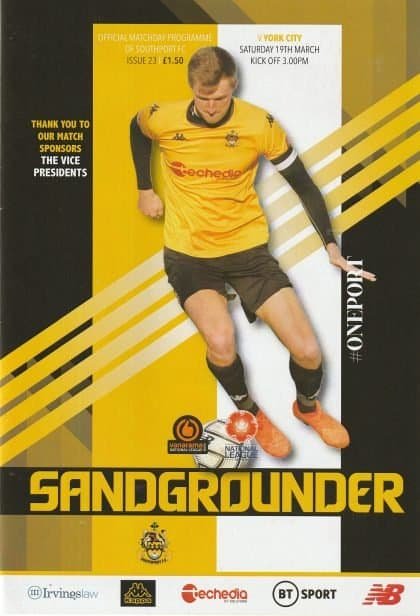 Southport v York City 19-Mar-2022