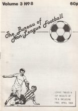 The Bureau of Non League Football Statistics  vol 3 no8