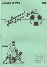 The Bureau of Non League Football Statistics  vol 3 no9