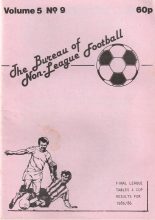 The Bureau of Non League Football Statistics  vol 5 no9