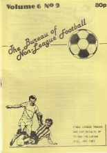 The Bureau of Non League Football Statistics  vol 6 no9