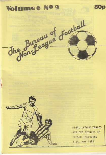 The Bureau of Non League Football Statistics  vol 6 no9