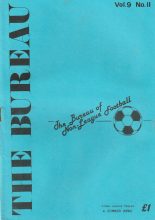 The Bureau of Non League Football Statistics  vol 9 no11