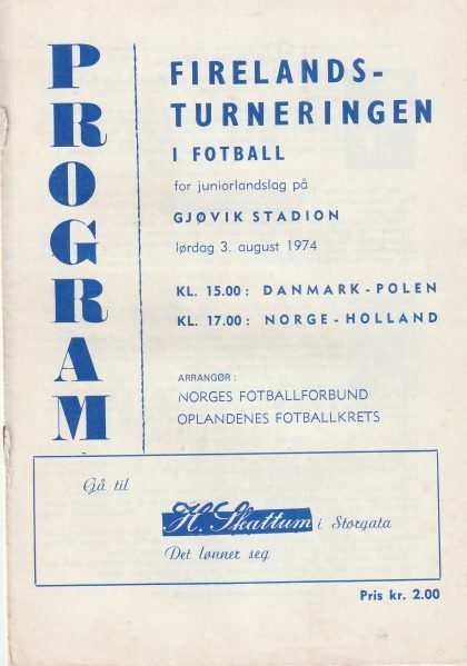 Firelands Youth Tournament  03-Aug-1974