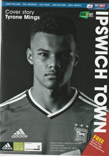 Ipswich Town v Blackburn Rovers  18-Oct-2014