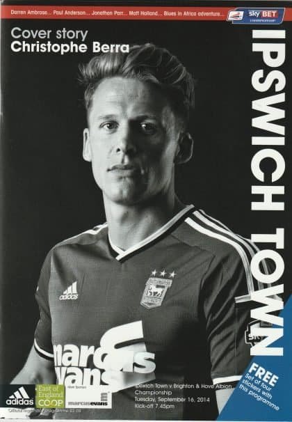 Ipswich Town v Brighton & Hove Albion  16-Sep-2014