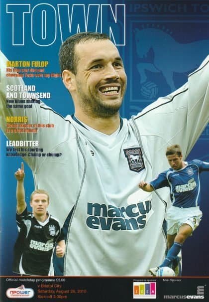 Ipswich Town v Bristol City  28-Aug-2010