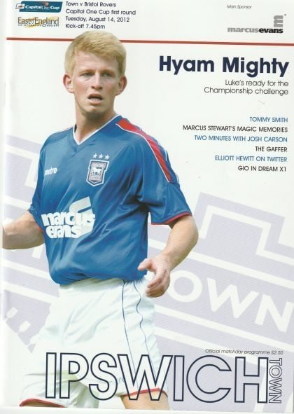 Ipswich Town v Bristol Rovers 14-Aug-2012