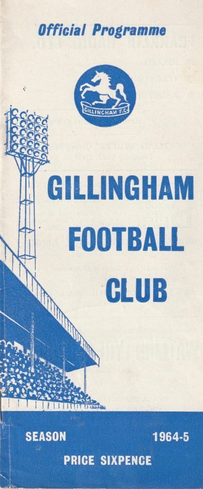Gillingham v Bristol Rovers 24-Apr-1965