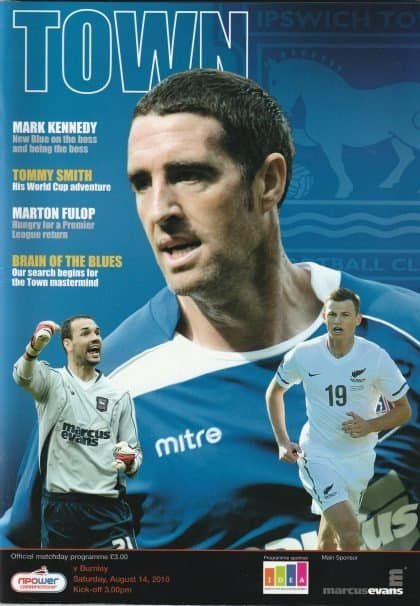 Ipswich Town v Burnley  14-Aug-2010