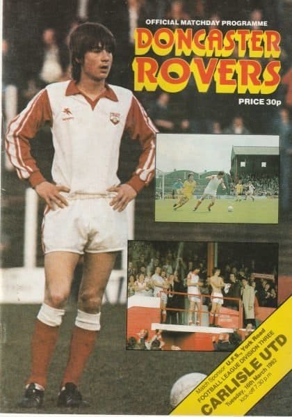 Doncaster Rovers v Carlisle United 16-Mar-1982