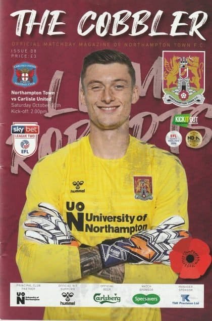 Northampton Town v Carlisle United  30-Oct-2021