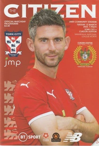 York City v Curzon Ashton 15-Mar-2022