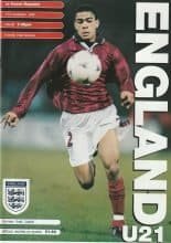 England u21 v Czech Republic u21  17-Nov-1998