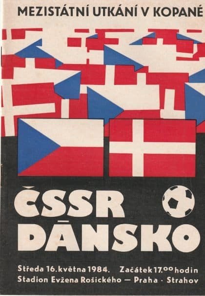 Czechoslovakia v Denmark  16-May-1984