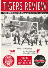 Hyde United v Gainsborough Trinity  28-Aug-1995