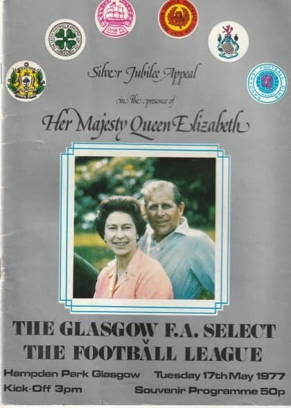 The Glasgow F.A. Select v The Football League 17-May-1977