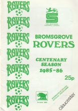 Bromsgrove Rovers v Gloucester City 03-Dec-1985