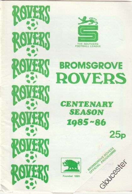 Bromsgrove Rovers v Gloucester City 03-Dec-1985