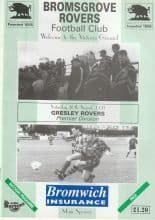 Bromsgrove Rovers v Gresley Rovers  30-Aug-1997
