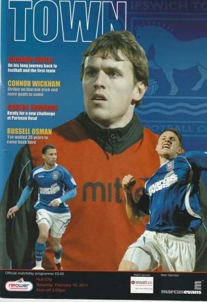 Ipswich Town v Hull City  19-Feb-2011