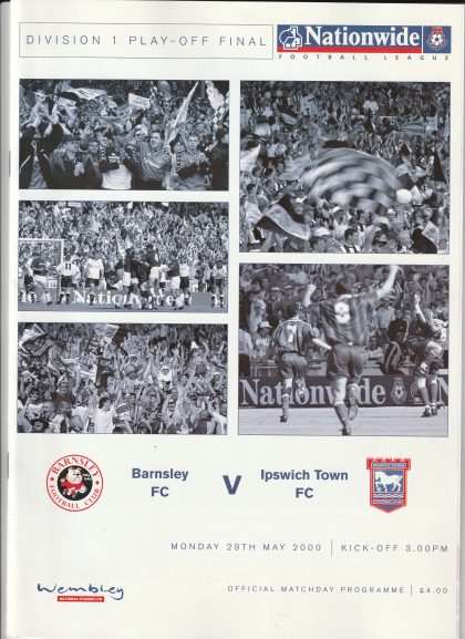 Barnsley v Ipswich Town 29-May-2000
