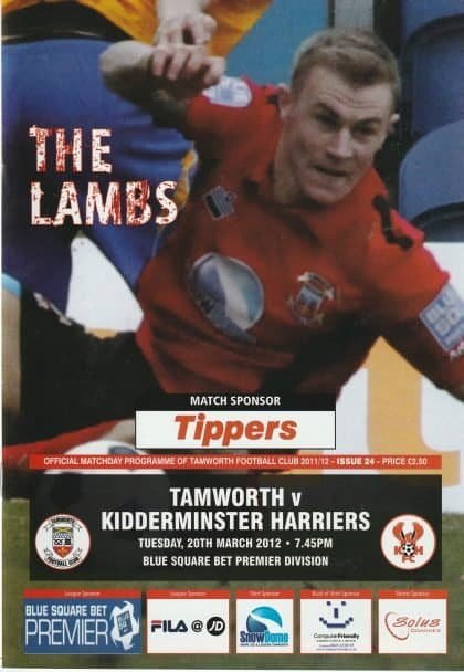 Tamworth v Kidderminster Harriers 20-Mar-2012