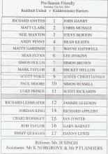 Redditch United v Kidderminster Harriers  31-Jul-2004