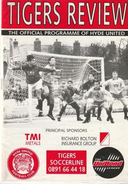 Hyde United v Knowsley United   09-Oct-1995