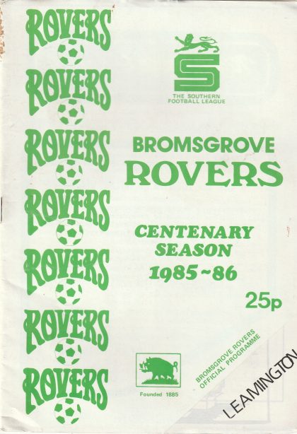 Bromsgrove Rovers v Leamington   07-Dec-1985
