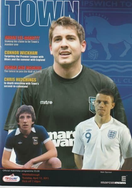 Ipswich Town v Middlesbrough  12-Apr-2011