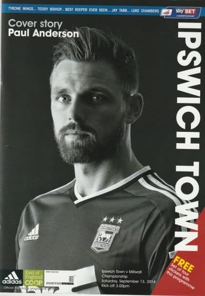Ipswich Town v Millwall  13-Sep-2014