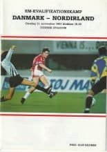 Denmark v Northern Ireland 11-Nov-1991