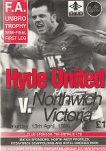 Hyde United v Northwich Victoria  13-Apr-1996