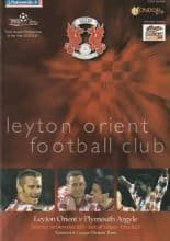 Leyton Orient v Plymouth Argyle 01-Dec-2001