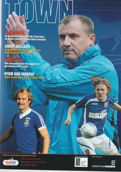 Ipswich Town v Preston North End  30-Apr-2011