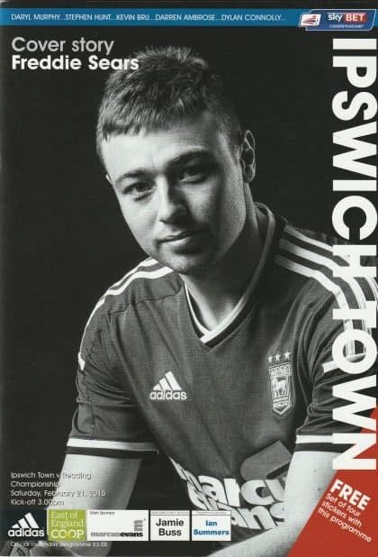 Ipswich Town v Reading  21-Feb-2015
