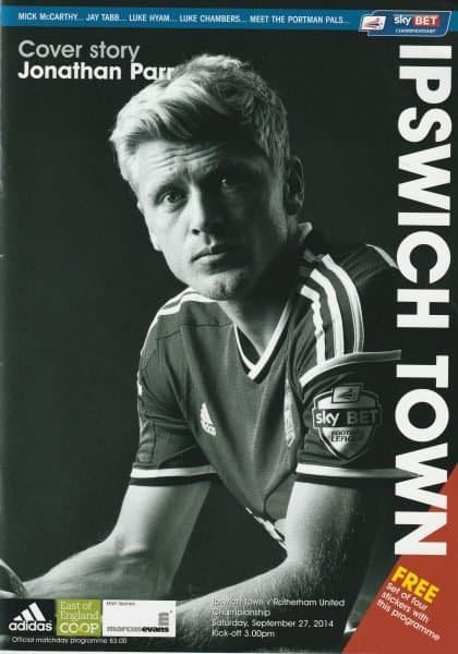Ipswich Town v Rotherham United  27-Sep-2014