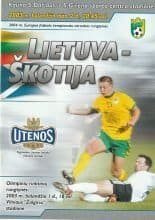Lithuania v Scotland 02-Apr-2003